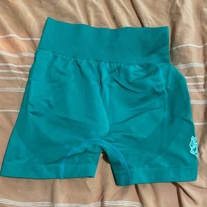 Green Darc Sport womens workout shorts